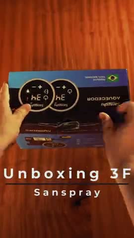 vídeo do produto
