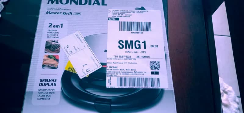 foto de Sanduicheira Master Grill Mondial 750W S-20