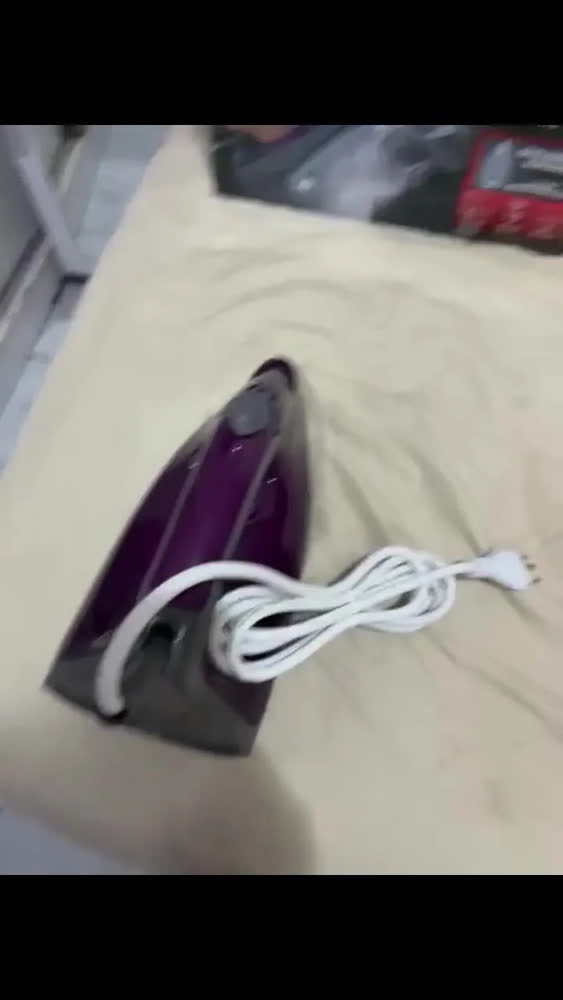 foto de Ferro A Vapor Arno Powergliss Base Xglide Fpo1 Roxo Cor Violeta
