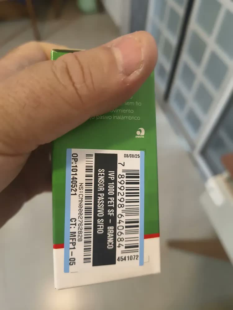 foto de Sensor Infra Mov Presenca Sem Fio Ivp 1000 Pet SF Intelbras