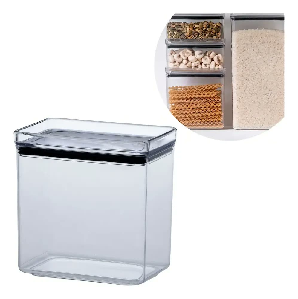 Pote Hermético Retangular 1300ml Lumini Paramount