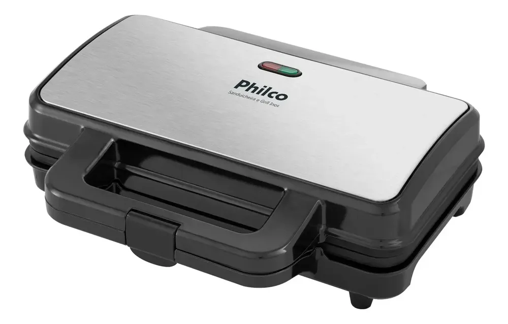 foto de Sanduicheira E Grill Pgr02i 900w Preto E Inox Philco