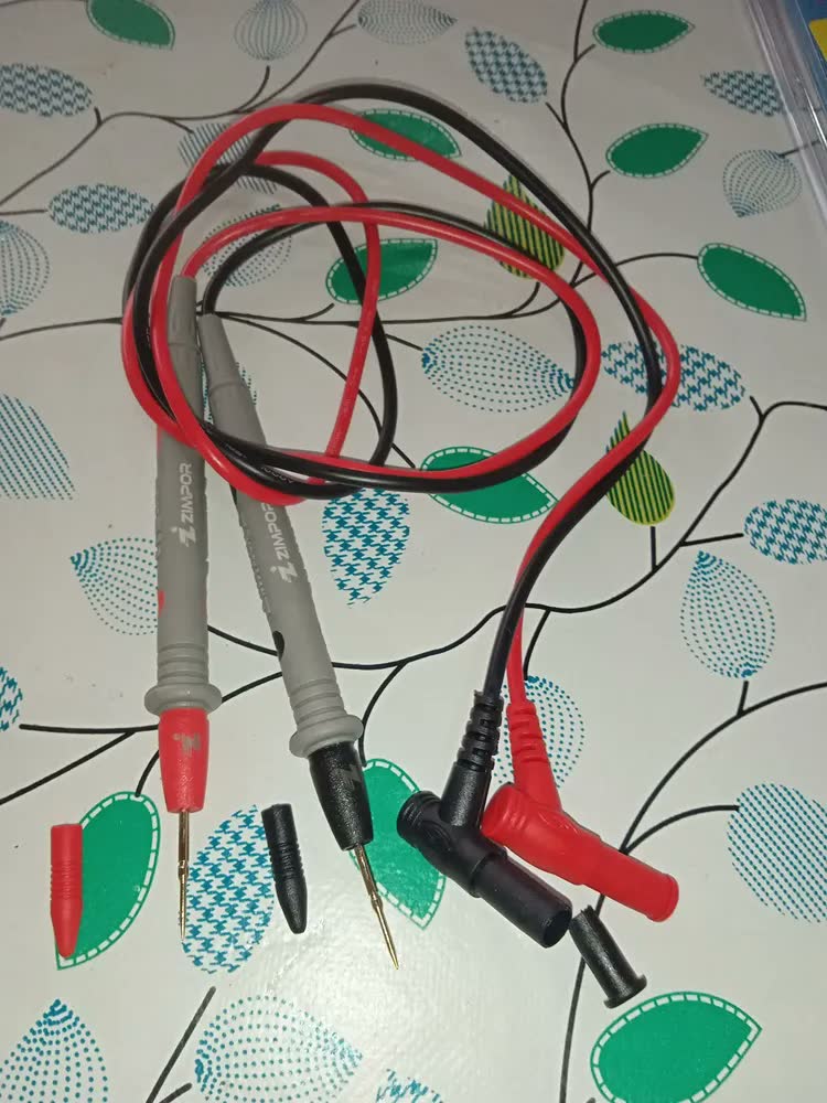 foto de Ponta de Prova Multímetro Zimpor Cabo Silicone 1000V 20A