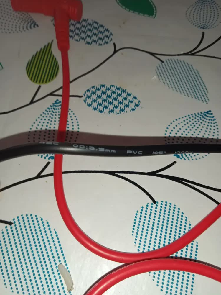 foto de Ponta de Prova Multímetro Zimpor Cabo Silicone 1000V 20A