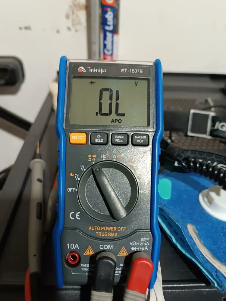 foto de Multimetro Digital Cat Iii True Rms - Et-1507b Minipa