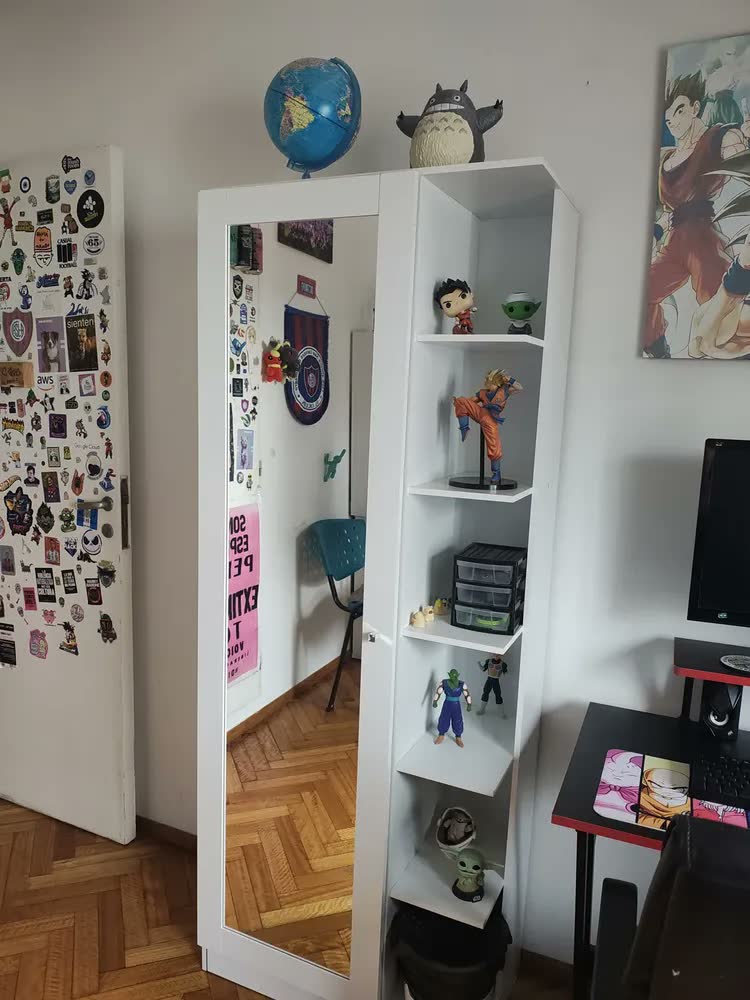 foto de Sapateira 1 Porta Com Espelho Duetto Branco - Henn