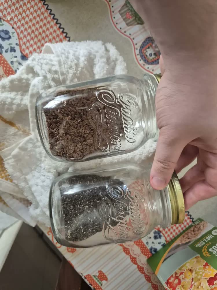 foto de Pote Vidro Bormioli Rocco Quattro Stagioni 500ml Com Tampa