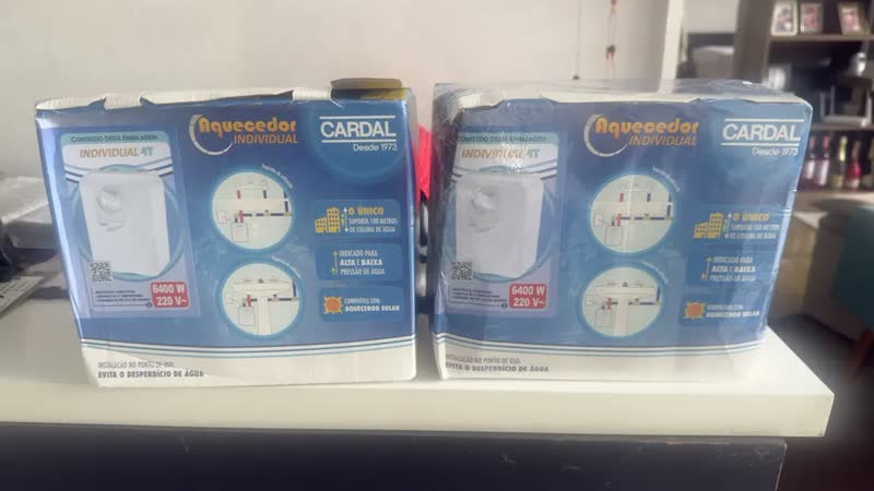 foto de Aquecedor de Água Elétrico Cardal Individual 4T Alta Pressão