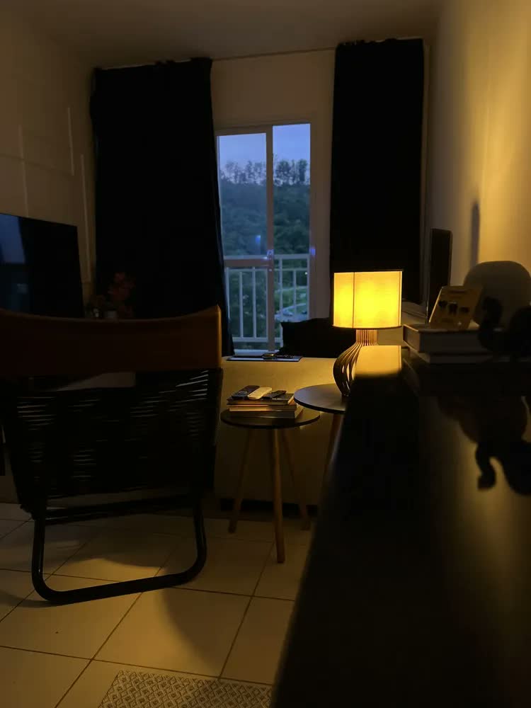 foto de Abajur de Mesa Authentic Pama Decor Rússia P Madeira Imbuia Bivolt