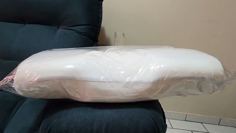 foto de Travesseiro Nasa Anatômico Ortobom De Suporte Cervical