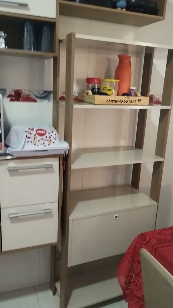 foto de Estante Para Livros Match 1 Porta 3 Prateleiras Pinho/preto Cor Marrom