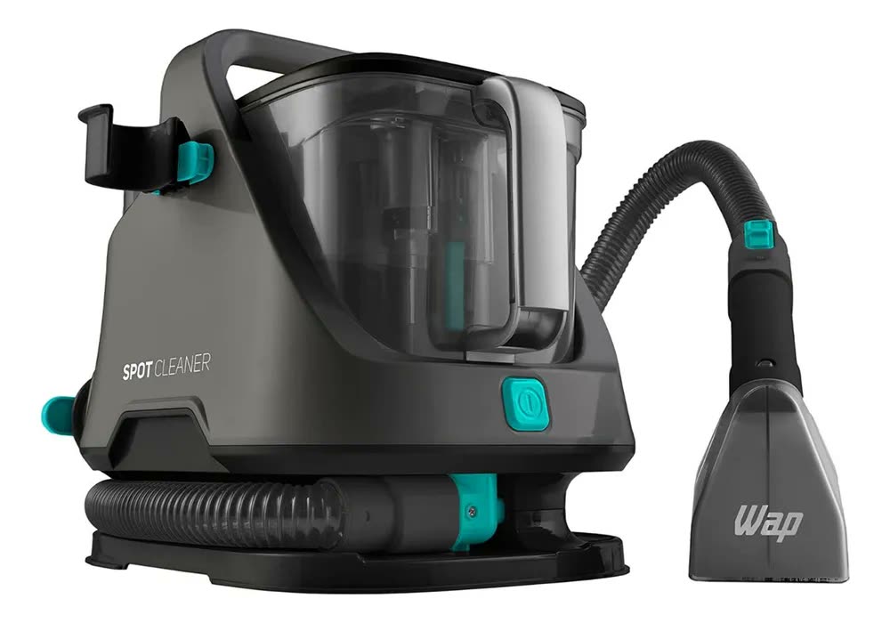 Extratora e Higienizadora Portátil WAP Spot Cleaner 1600W de Potência - Pulveriza, Esfrega e Extrai