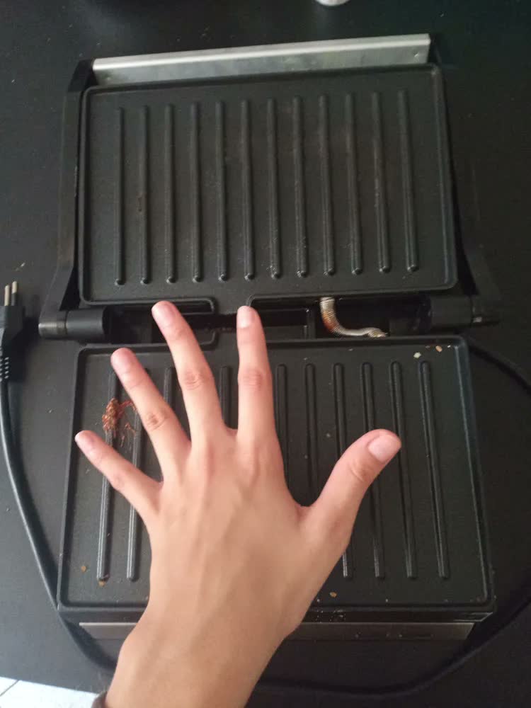 foto de Grill E Sanduicheira PGR21PI Maxx Clean 1000W Cinza Philco