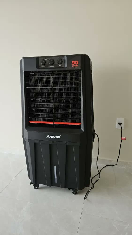 foto de Climatizador De Ar 90 Litros Frio Amvox Acl 9022 Cor Preto