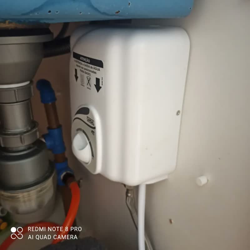 foto de Aquecedor Elétrico Cardal Central 4T Branco 8.2kW