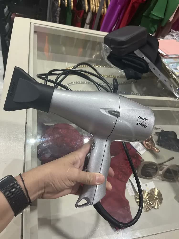 foto de Secador de cabelo Taiff Unique 3100W cinza