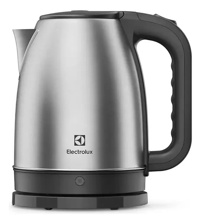 Electrolux EEK10 Chaleira Elétrica Com 1200W, 1,8L Cor Prata -