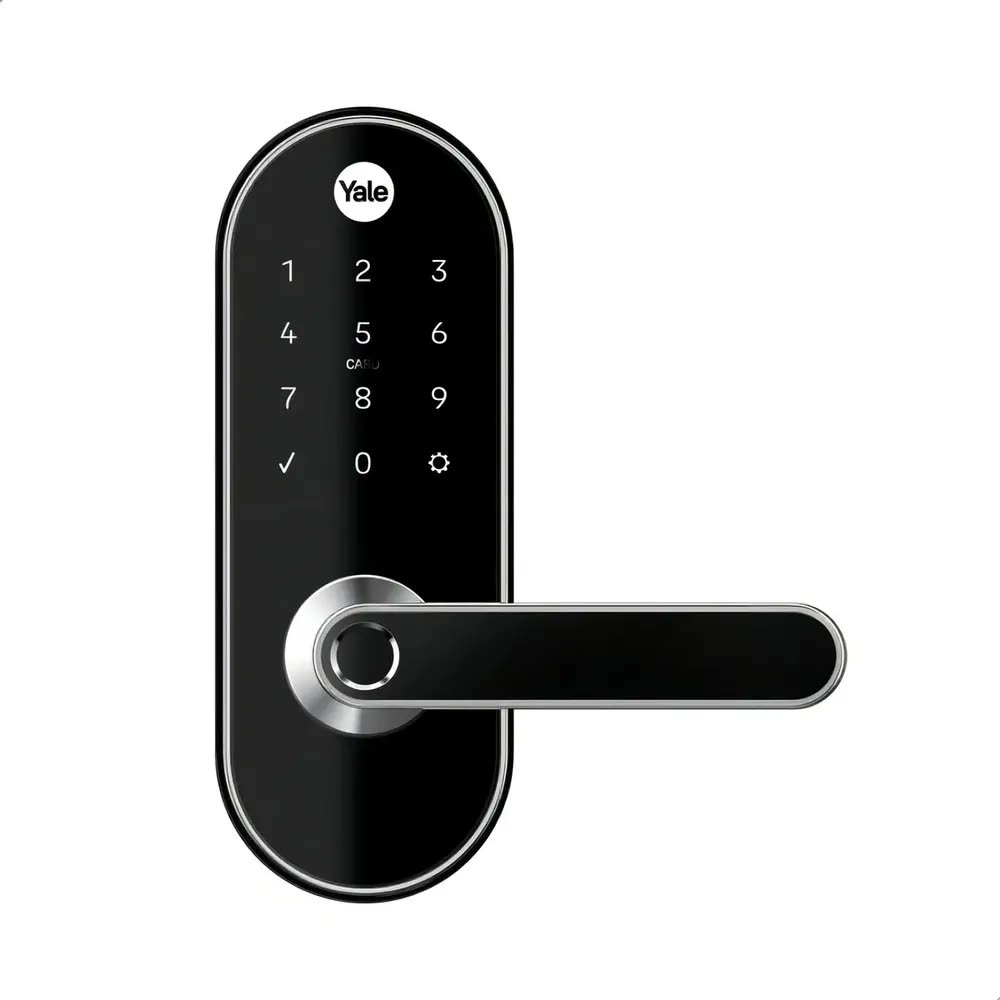 Yale YMC 420W Cor Preto Aço Inoxidável Fechadura Digital