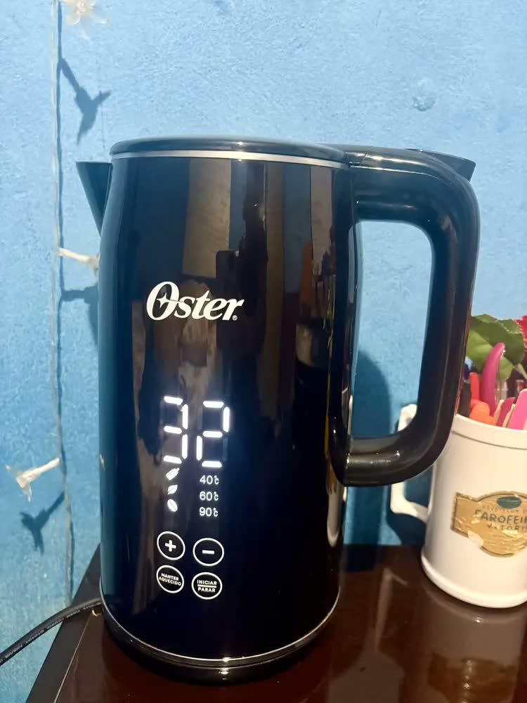 foto de Chaleira Digital Oster 1,7l Com Controle De Temperatura