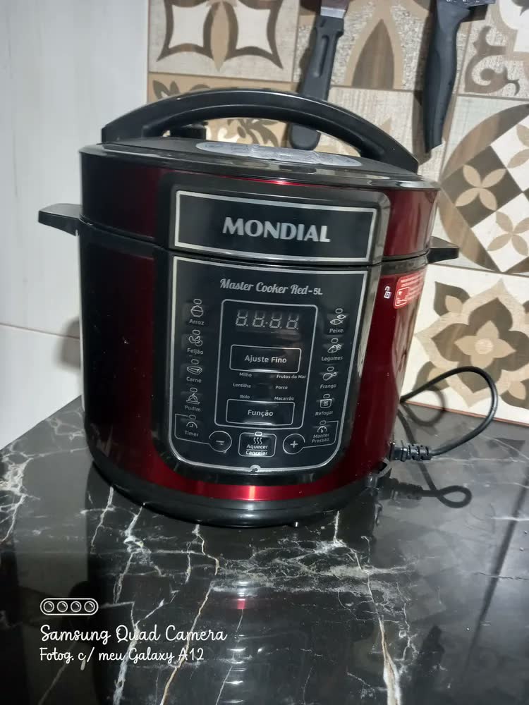 foto de Panela de Pressão Elétrica Digital 5L, Mondial, 900W - PE-39