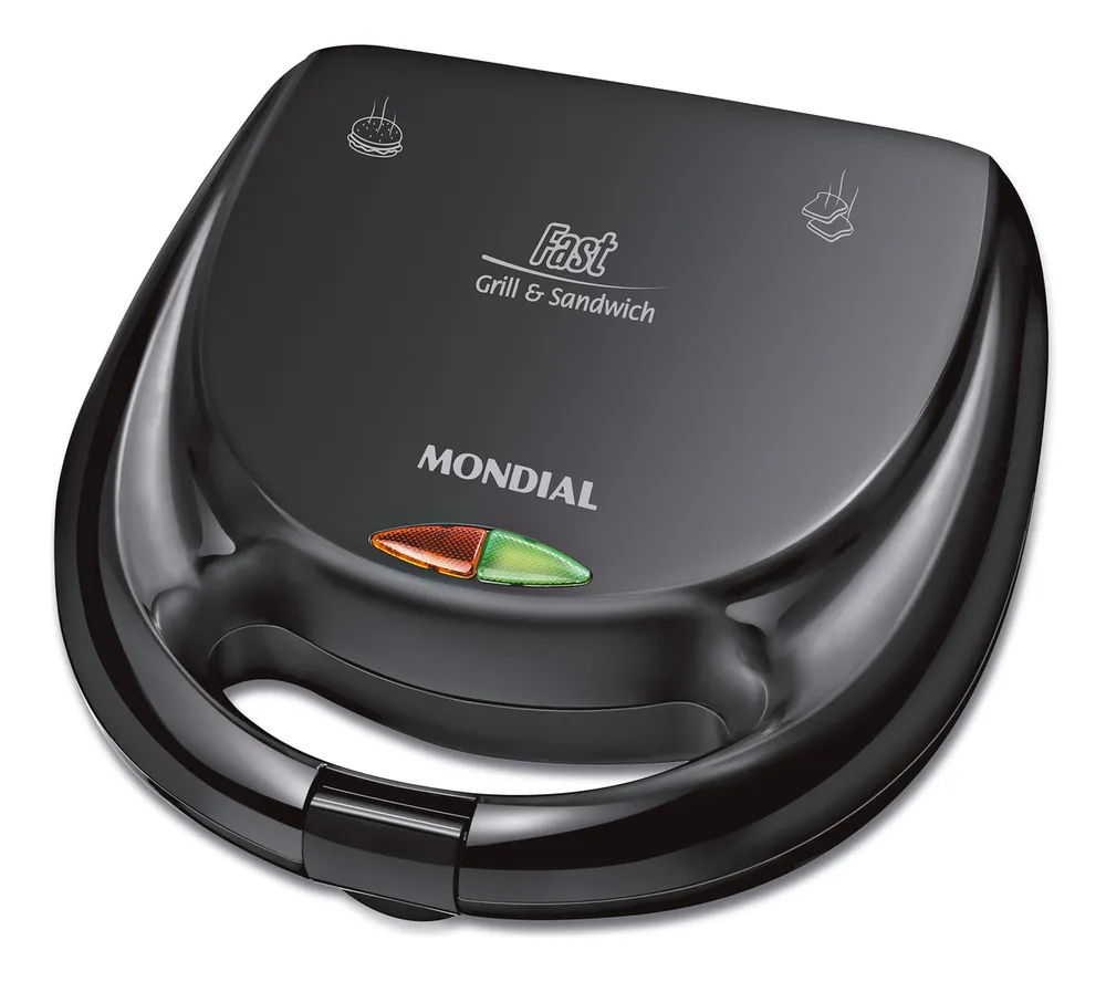foto de Sanduicheira Fast Grill e Sandwich Mondial 750W - S-12