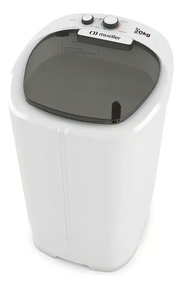 Lavadora Semiautomática Mueller Big Family Lite de 20kg