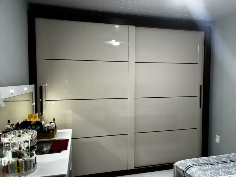 foto de Guarda-roupa Casal Zanzini Imperador Plus 2 Portas Correr Jacarandá