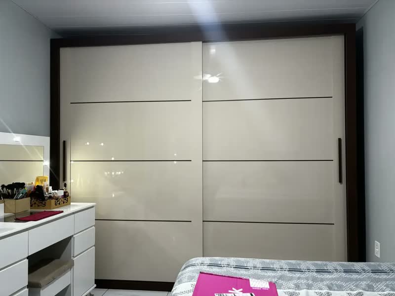 foto de Guarda-roupa Casal Zanzini Imperador Plus 2 Portas Correr Jacarandá