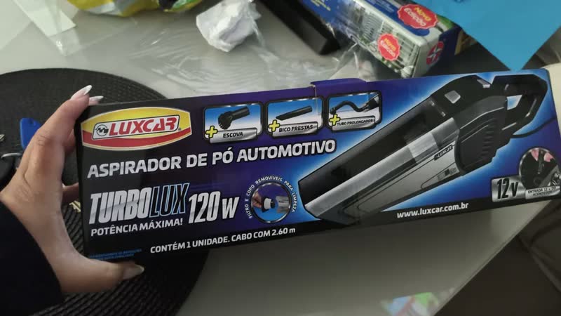 foto de Aspirador De Pó Automotivo Luxcar Potente 120w Turbolux