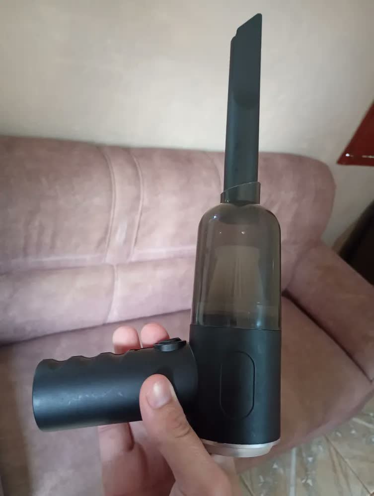 foto de Aspirador De Pó Portátil Premium Carro E Casa 120w Sem Fio