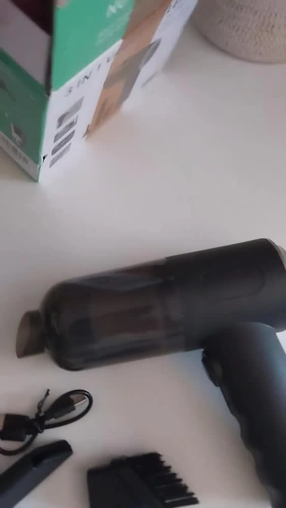foto de Aspirador De Pó Portátil Premium Carro E Casa 120w Sem Fio