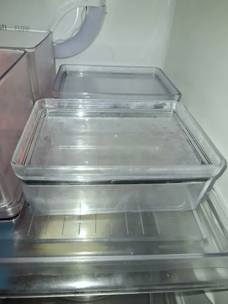 foto de Kit 3 Pote Hermético Paramount Porta Frios Empilhavel 770ml Cor Transparente