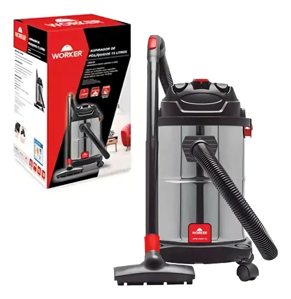 Aspirador De Pó E Líquidos 1400w 15l Worker