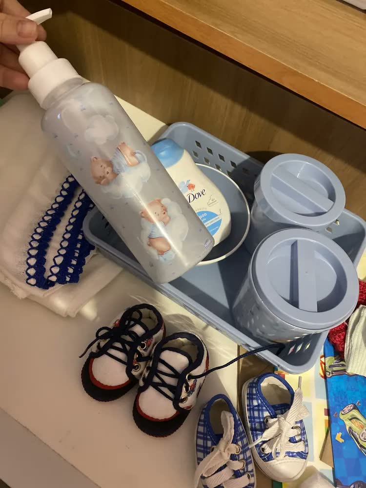 foto de Kit Higiene Bebê Urso Plasútil 5 Peças