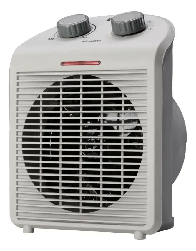 Aquecedor Elétrico Portátil 3 em 1 WAP Air Heat com Ventilador e Triplo Sistema de Segurança