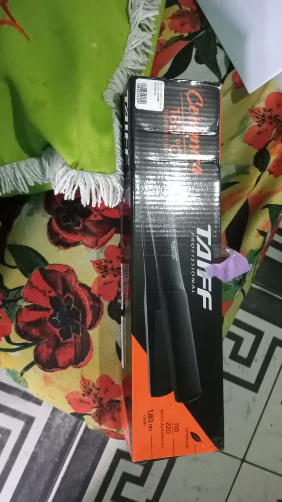 foto de Prancha Alisadora Taiff 180ºC Bivolt Cerâmica