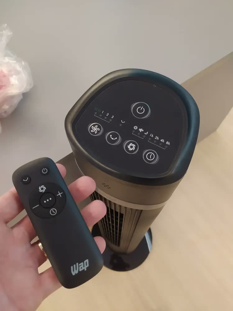 foto de Ventilador de Torre WAP Air Silence com Ajuste de 4 Velocidades