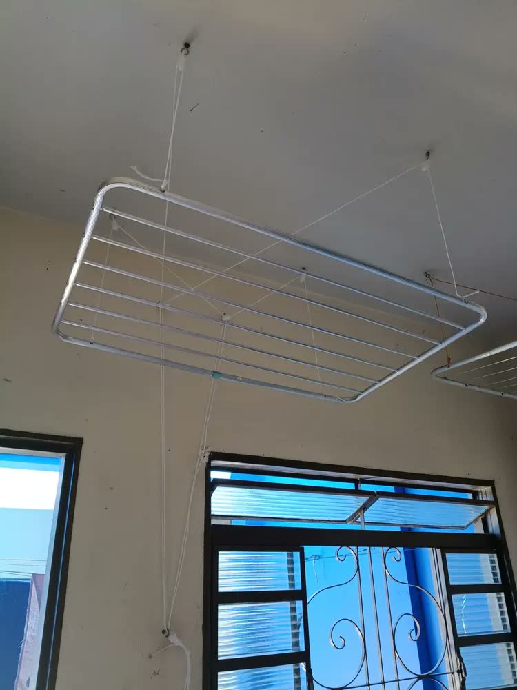 foto de Mor Varal De Teto Alumínio 90cm