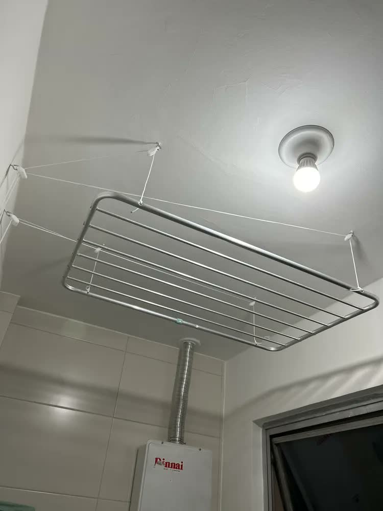 foto de Mor Varal De Teto Alumínio 90cm