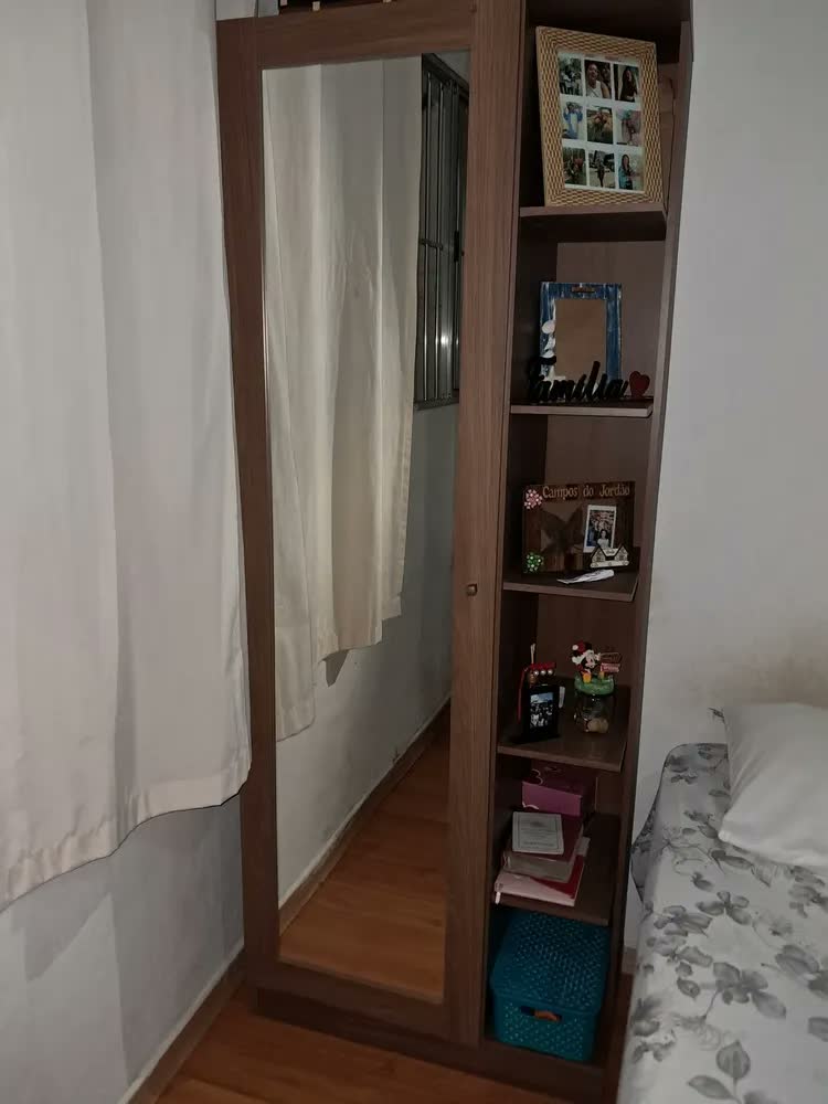 foto de Sapateira Com Espelho 01 Porta 06 Prateleiras Íris Henn