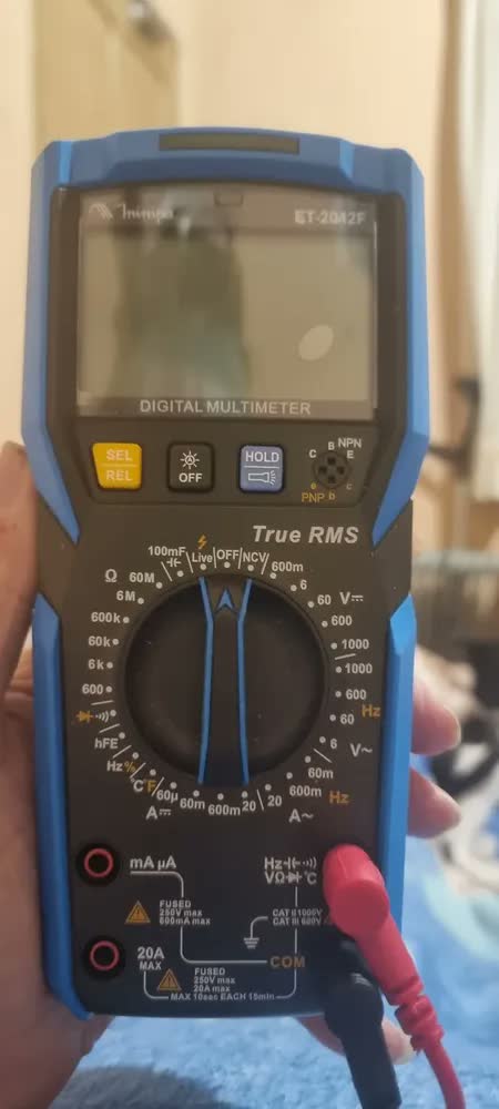 foto de Multímetro Digital Portátil - Et-2042f Minipa