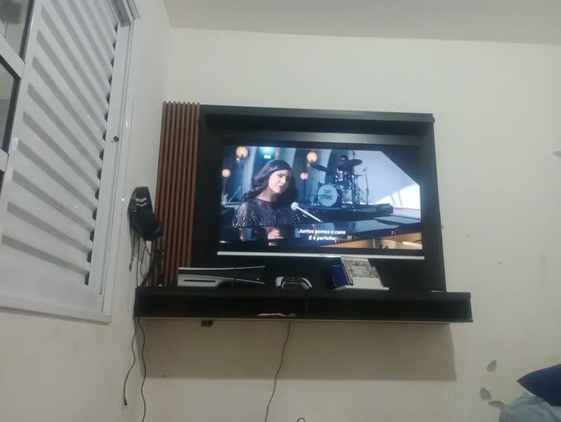 foto de Painel TV Preto Dijon EDN até 50