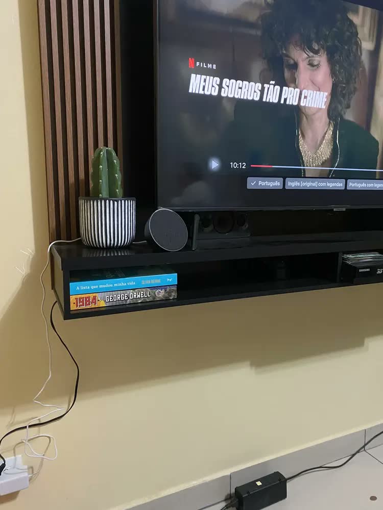foto de Painel TV Preto Dijon EDN até 50