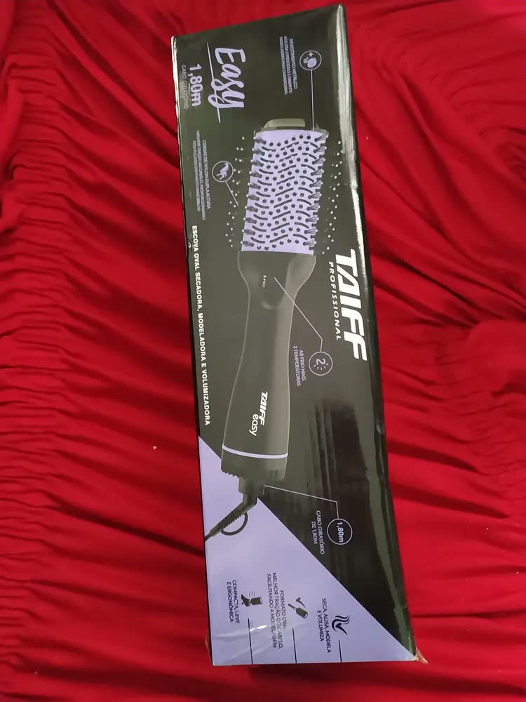foto de Escova Oval Secadora Taiff Easy 1200w Esmv12