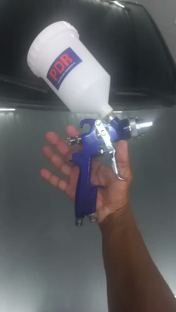 foto de Pistola de Pintura Profissional HVLP 600ml 1.4mm PDR Pro-550