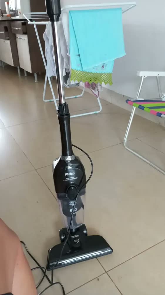 foto de Aspirador De Pó Pas1600p 2 Em 1 1450w Preto Philco