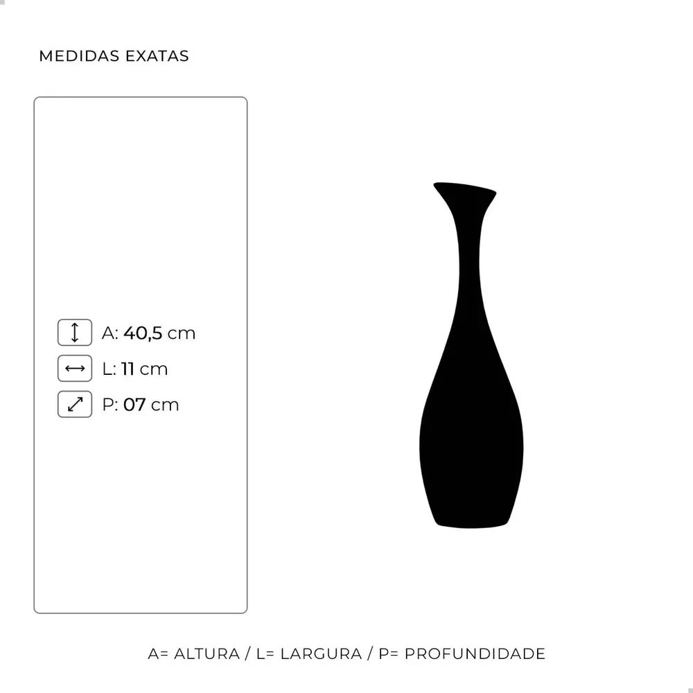 Vaso De Cerâmica Bege Decoração De Sala Vanguard Petra