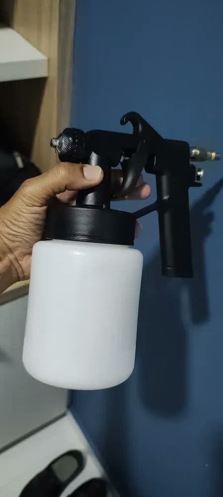 foto de Pistola P/ Pintura C/caneca Plstica 750 Ml - Pdv 90 Vonder
