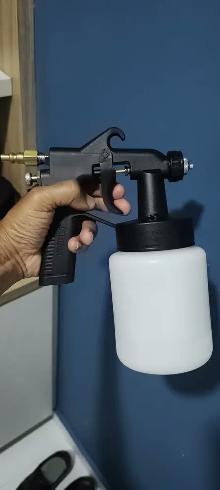 foto de Pistola P/ Pintura C/caneca Plstica 750 Ml - Pdv 90 Vonder