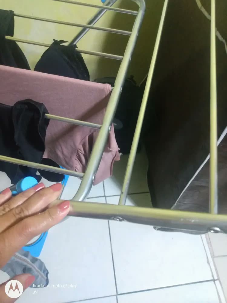foto de Varal de Chão Alumínio com Abas 10kg Alluor